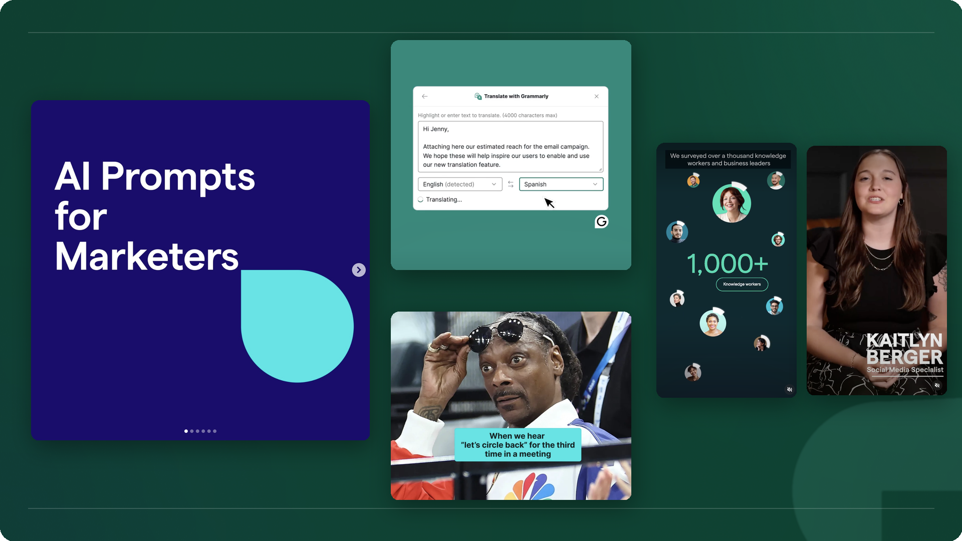 Grammarly - Lifecycle Marketing & Demand Generation System
